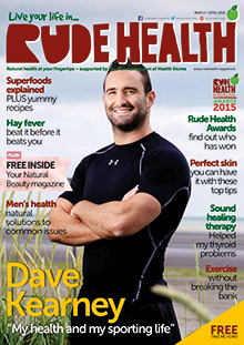 The Rude Health Magazine front cover