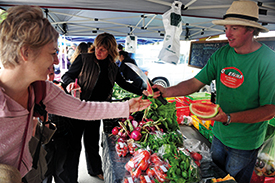 A photo of some organic foods